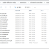 Stable Diffusion ControlNetの使用例 OpenPose