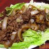 牛肉ピーマン炒め／牛肉秘伝のタレ炒め／キャベツの回鍋肉／豚バラ煮込み