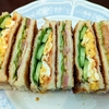 岩田@豊洲市場（ホットサンド＋クリームソーダ）