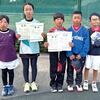 小学生ソフトテニス県予選　印南ＳＴＣの濱地くん、芝本さんが全国へ