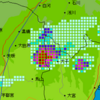 強い雷雨２度来る