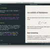 Markdownが書きたいのでAtomとVSCodeを整備して比較する