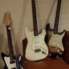 今使っているギター/Bacchus Strat限定モデル、Fender Strat 1962 、DonGrosh Electra Jet