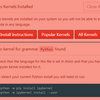 Atomパッケージ「Hydrogen」のエラー:No kernel for grammer python found について（2019年1月対応）