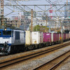 4月16日撮影　東海道線　平塚～大磯間　貨物列車と特急列車撮影5本