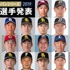 【侍ジャパン】プレミア12のスタメン予想