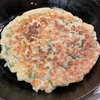 米不足ですが、米粉のお好み焼き