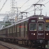 阪急、9300系の準急運用を撮る。