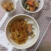 レトルトカレーに玉葱を加えて