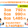 【低容量コスパNO.1更新】nuroモバイルが新プランを発表！3GBで792円、5GBで990円、8GBで1,485円！各社のプランも徹底比較しました！