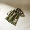 【DIY】Ｗモリス「アネモネ」生地の巾着バッグ