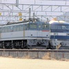JR貨物列車EF210-309号機とEF65-2089号機が並んで