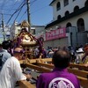 8月25日　相鉄線の西谷駅前　西谷フェスティバルというお祭りに行ってきました