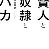 ＜書評＞『賢人と奴隷とバカ』酒井隆史 著 - 東京新聞(2023年6月25日)