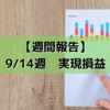 【週間報告】2020年9月14日週