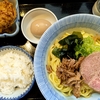 キッチン パズル@市川市場（あぶらーめん定食＋味タマ）