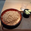 富士そばで、もりそば食べて休憩