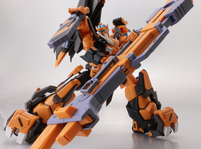 【HG】ビーター殺法炸裂！！「HG ガンレオン」スーパーロボット大戦OGより待望の参戦！！