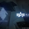 【ALPHA×ACE COMBAT】コラボＴシャツ  スペア隊 チョイオーバーサイズ気味で