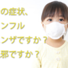 子供がインフルエンザと思いきや
