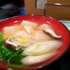 長生庵@築地市場（花巻そば & 菜の花入り真鯛アラ出汁豆腐）