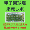 阪神甲子園球場3塁アルプスの最上段で快適だった座席はココ