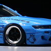 【モデルインプレッション】 INNO Models 1/64 Nissan Silvia S13 Rocket Bunny (V1/Light Blue)