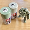 メカトロチャンクを缶スプレーで塗る