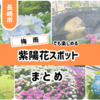 【長崎市あじさいスポット】名所から穴場まで6つ。梅雨も明るく彩ろう！