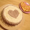 バレンタインケーキとクッキー