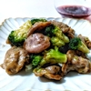 この夏のヒット オーケー「砂肝とブロッコリーの旨塩炒め」