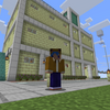 【マイクラ】〔建築〕海辺の駅前商業施設