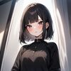 blunt bangs (切り下げ前髪) by Animagine XL 3.1