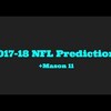 2017-18 NFL Standings Predictions (Updated)