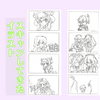 スキャンした線画と裏話とか