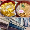 そば処まるやま（梅屋敷）たぬきそば カレー丼セット
