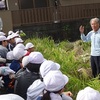 ５年：ふるさと学習（稲刈り）　１年：巡回食育指導　６年：間伐材を使って