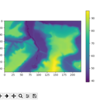 標高データをMatplotlibで表示してみる