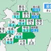 阿蘇地方は氷点下の朝　4月19日