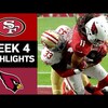 49ers vs. Cardinals | NFL Week 4 Game Highlights