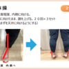 踵上げ運動で外反母趾やO脚を改善