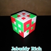 ルービックキューブで模様を作りました！　Rubik's Cube art design