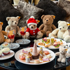 【ザ・プリンスギャラリー 東京紀尾井町】テディベアブランド「シュタイフ」とコラボアフタヌーンティー。クリスマスをテーマにしたショコラやマカロンなど