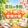 葉桜は静かに強くなる☆社労士試験対策、“春の過ごし方”