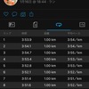 Mペース走10km