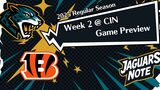 【2025 RS】Week 2 @CIN Game Preview