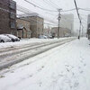 札幌は早朝から雪が降って外は真っ白な雪景色！