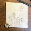 二月の俳画　節分草