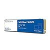 Western Digital ウエスタンデジタル 内蔵SSD 500GB WD Blue SN570 (読取り最大 3,500MB/秒) M.2-2280 NVMe WDS500G3B0C-EC 【国内正規代理店品】