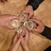 #日本酒で乾杯！